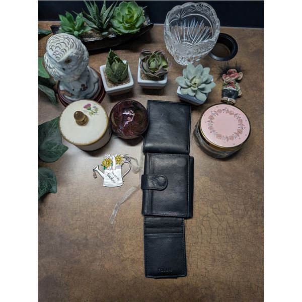 Paperweight Wallets Trinket Dishes