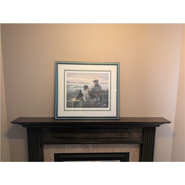 Framed Lithograph 'Unspoken Words' Nigel Hemming