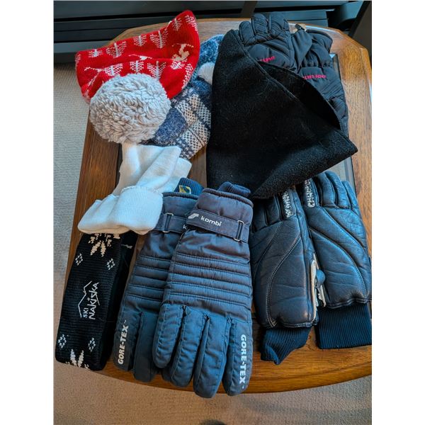 Winter Shawls and Mitts