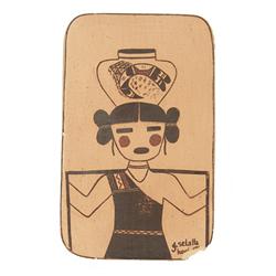 Hopi Pottery Tile - Gwen Setalla