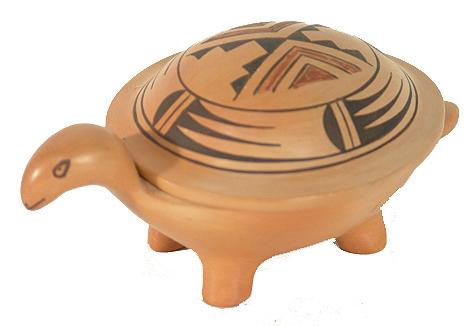 Hopi Pottery Turtle - Jeanette Sahu