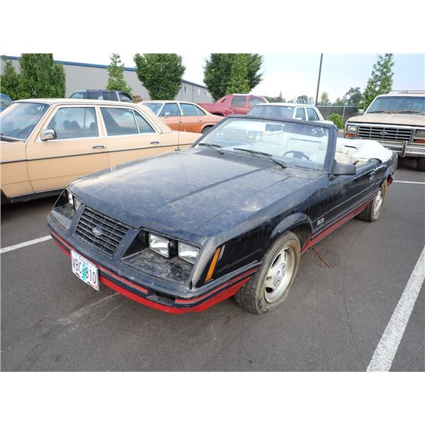 1984 Ford Mustang