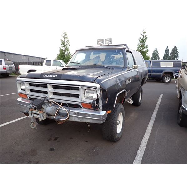 1985 Dodge Ramcharger
