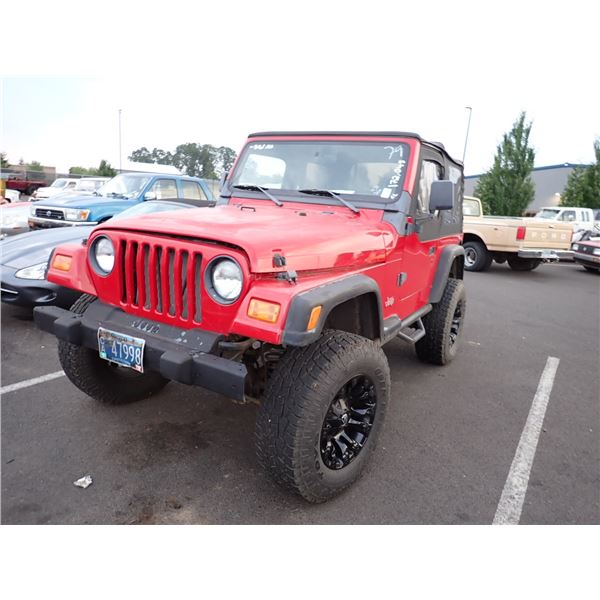 1999 Jeep Wrangler