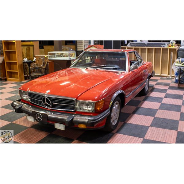 1976 MERCEDES-BENZ 450 SL 4.5L V/8 225H/P
