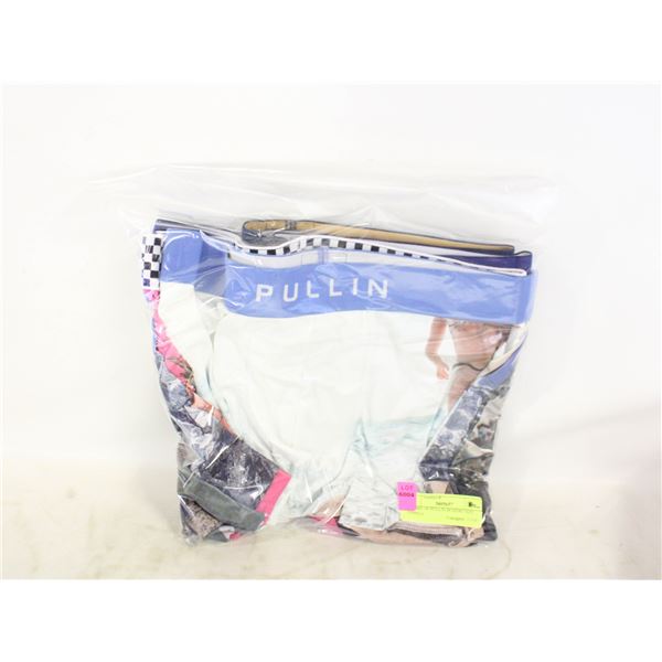 5 PAIRS OF PULLIN BOXERS SIZE XSMALL