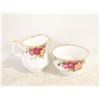 Image 1 : OLD COUNTRY ROSES CREAM AND SUGAR BOWL