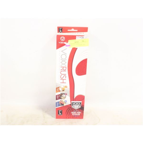 NEW VOXX RUSH HIGH PERFORMANCE INSOLES SZ