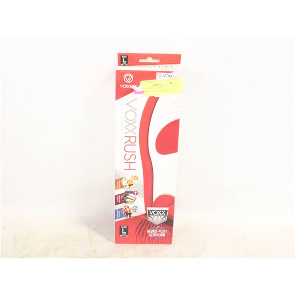 NEW VOXX RUSH HIGH PERFORMANCE INSOLES SZ
