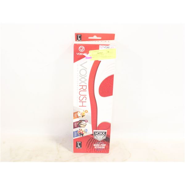 NEW VOXX RUSH HIGH PERFORMANCE INSOLES SZ