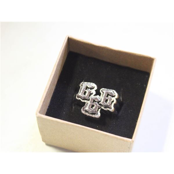 NEW MEN LUCKY  WEALTH STAINLESS STEEL RING SZ11