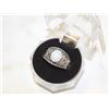 Image 1 : SZ. 8 SP. OVAL F. WHITE OPAL DÉCOR. RING