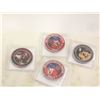 Image 1 : LOT OF THE HIGHLAND MINT NHL HOCKEY MEDALLIONS