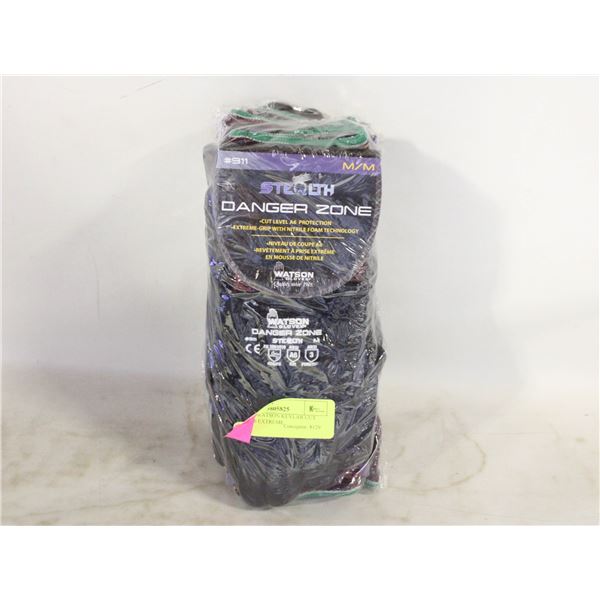 NEW 6PK WATSON KEVLAR CUT LEVEL A6 EXTREME