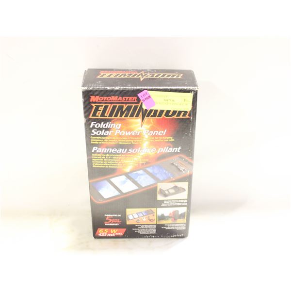 MOTORMASTER FOLDING SOLAR PANEL