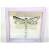 Image 1 : NEW DRAGONFLY BROOCH WITH ABALONE