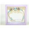 Image 1 : TURQUOISE VINTAGE STYLE BUTTERFLY CHARM