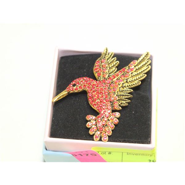 NEW HUMMINGBIRD RHINESTONES ENCRUSTED