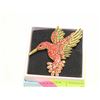 Image 1 : NEW HUMMINGBIRD RHINESTONES ENCRUSTED