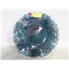 Image 1 : VINTAGE CARNIVAL GLASS WAVY PLATE