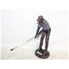 Image 1 : GOLF STATUE TITLED "THE WEED WACKER" 10"H