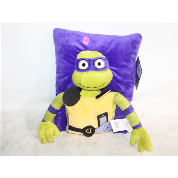 TMNT 3D PILLOW WITH TAGS