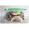 Image 1 : ESTATE JEWELRY BAG FULL FOR CRAFTING OR