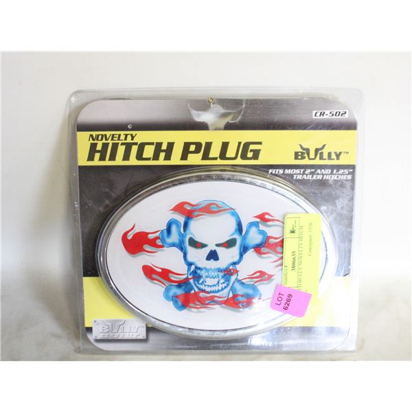 SEALED BULLY NOVELTY HITCH PLUG