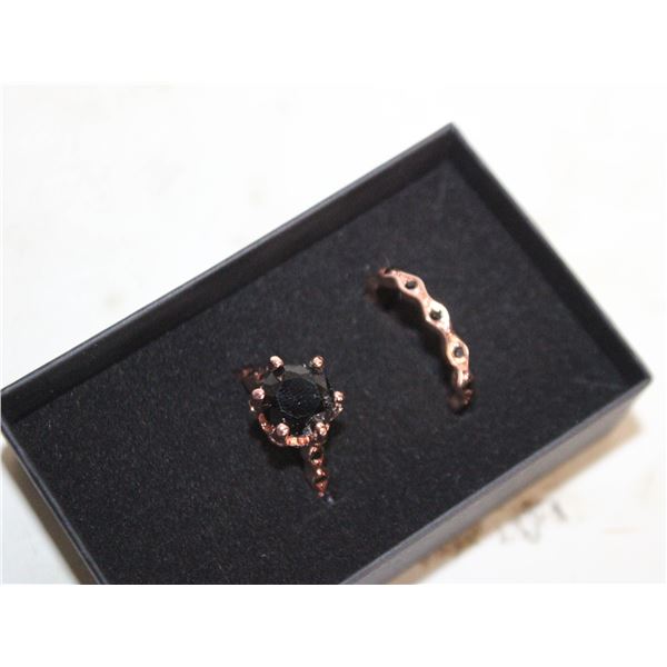 NEW 2PCS/SET RING SET SZ9