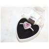Image 1 : NEW HEART SHAPE RING SZ8