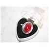 Image 1 : NEW WOMENS RED STONE RING SIZE 8