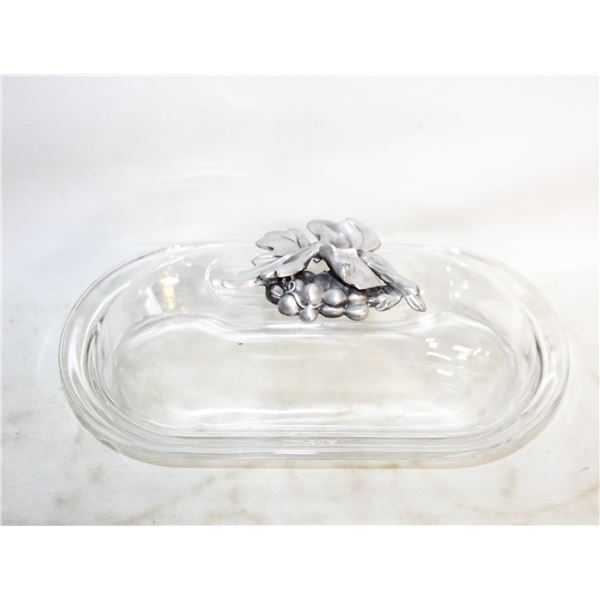 VTG. SEAGULL PEWTER PUGWASH NS BUTTERDISH