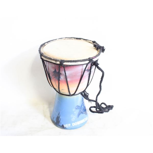 DOMINICAN DJEMBE DRUM MIN. DAMAGE