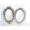 Image 1 : VTG. MADE IN ITALY 2 METAL FRAMES GOLDP. & SP.
