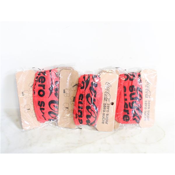 3 NEW COCA-COLA BANDANAS