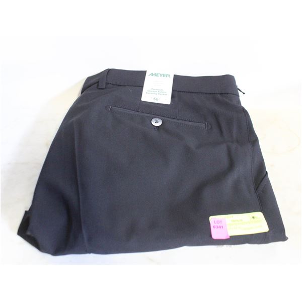 MEYER PREMIUM STRETCH FABRIC DRESS PANTS SZ 56