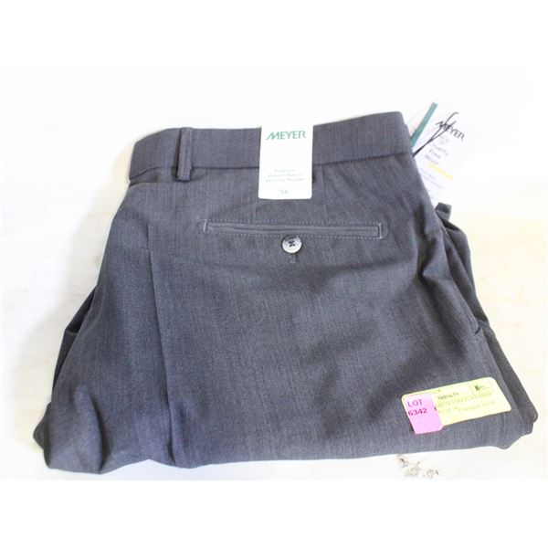 MEYER PREMIUM STRETCH FABRIC DRESS PANTS SZ 56
