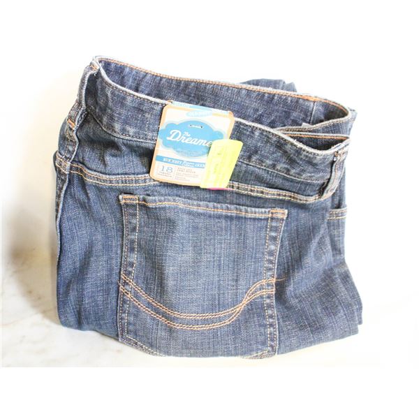 SIZE 18 NEW WITH TAGS LADIES PAIR OF JEANS