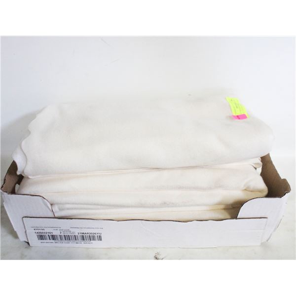 3PCS OF CREAM COLOUR POLAR FLEECE UNUSED