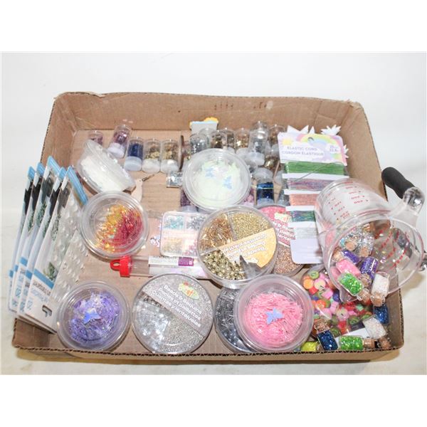 BEADS, SEQUINS & MORE ITEMS FOR CRAFTING