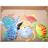 Image 1 : CERAMIC FISHIES WALL HANGINGS HANDMADE