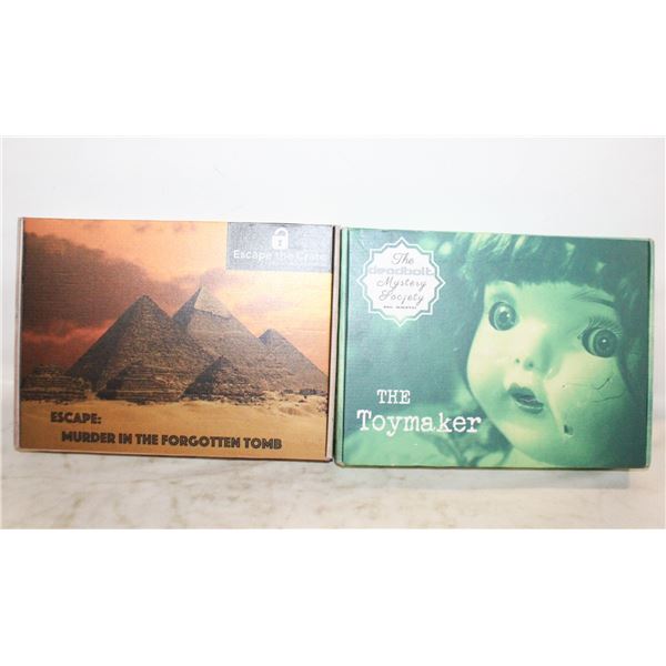 2 NEW/UNUSED GAMES