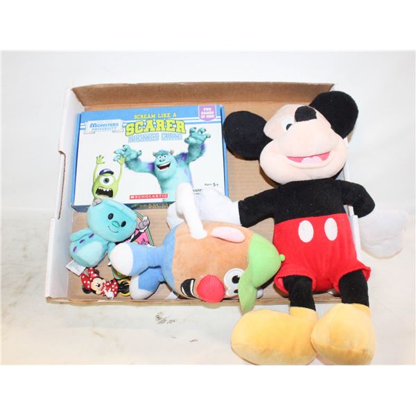 FLAT OF ASSORTED DISNEY INCLUDING