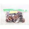 Image 1 : ESTATE JEWELRY BAG FULL FOR CRAFTING OR
