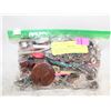 Image 1 : ESTATE JEWELRY BAG FULL FOR CRAFTING OR