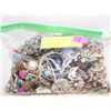 Image 1 : ESTATE JEWELRY BAG FULL FOR CRAFTING OR