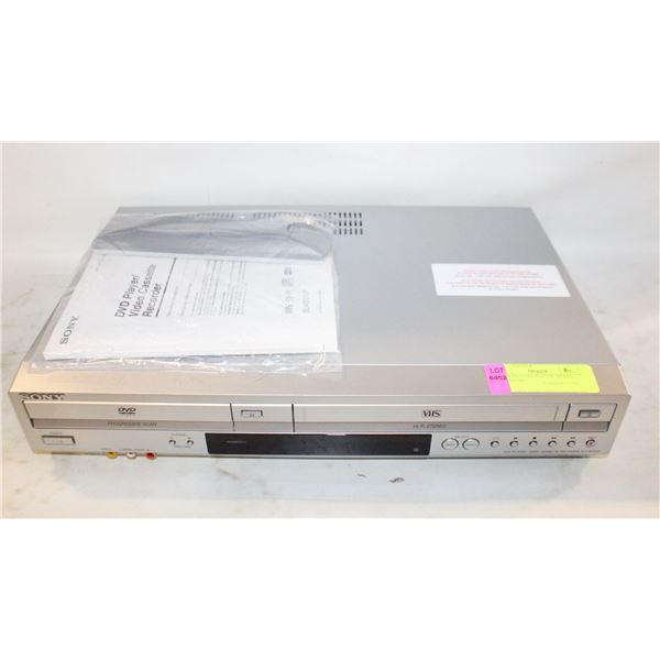 SONY DVD/VHS PLAYER- MODEL SLV-D370P
