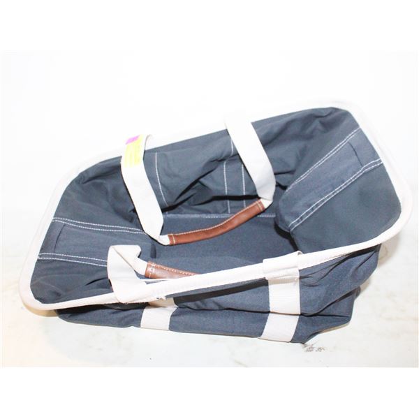 LUXETOTE HARD BOTTOM TOTE- 11 X 18 X 12