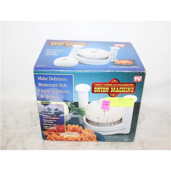 BLOOMING ONION MACHINE IN BOX- GREAT AMERICAN