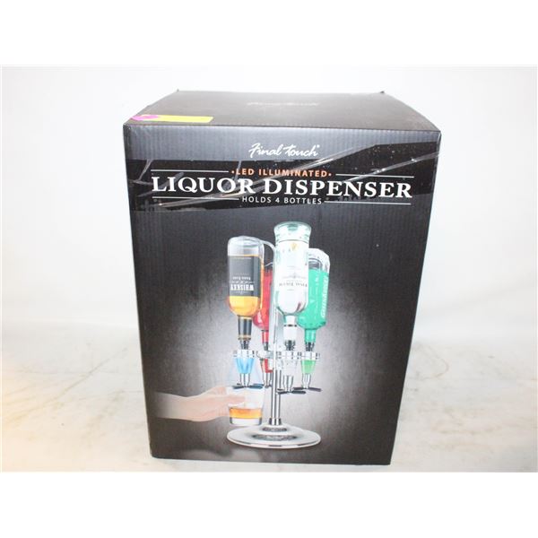 FINAL TOUCH LED ILLUMINATED LIQUOR DISPENSER